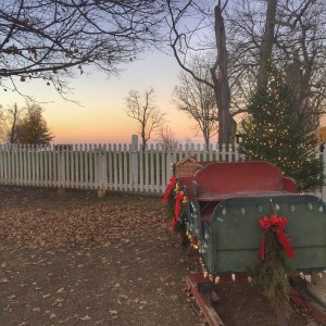 Holiday Scenes From Shaker Village Of Pleasant Hill In Ky