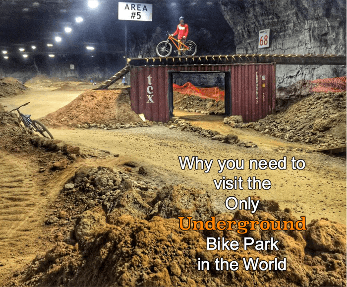 Why You Need to Visit the Only Underground Bike Park in the World