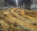 underground mountain bike park