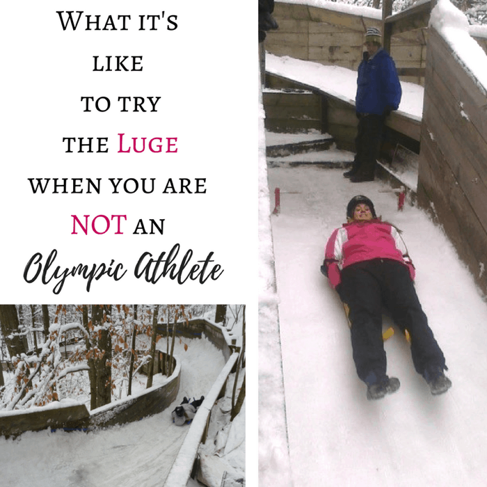 What it's like to try the Luge when you are not an Olympic Athlete