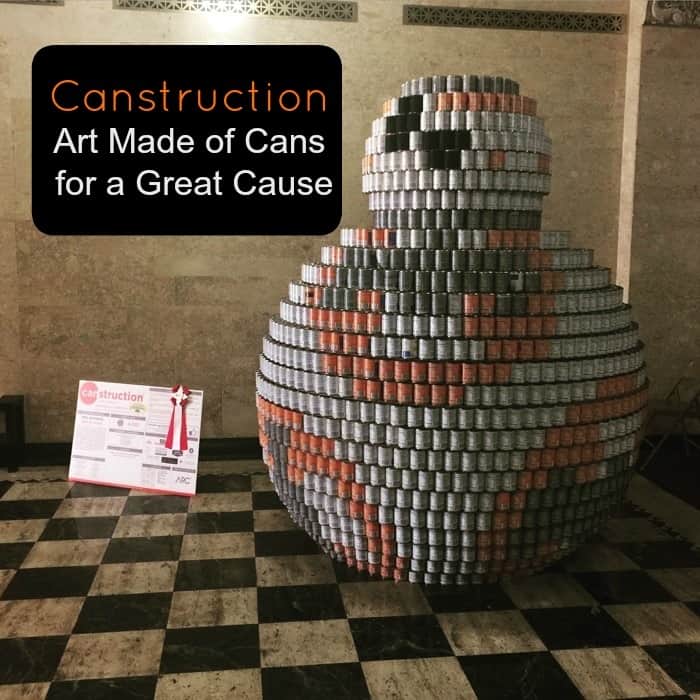 Canstruction - Art Made of Cans for a Great Cause