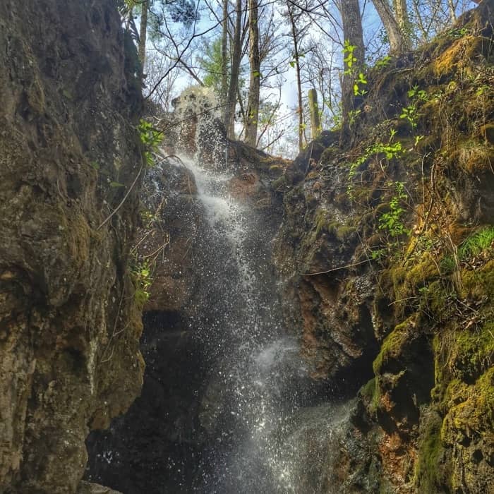 Foxfire Mountain Adventure Park Waterfall