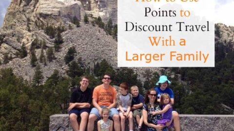 Image for How to Use Points to Discount Travel With a Larger Family