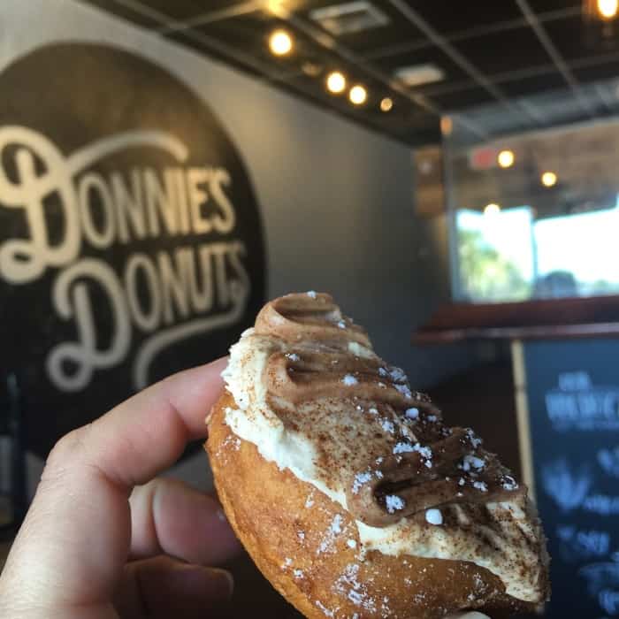 French Toast Donut at Donnie's Donut Shop in Daytona Beach, FL