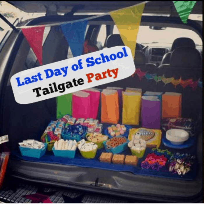 Last Day of School Tailgate Party