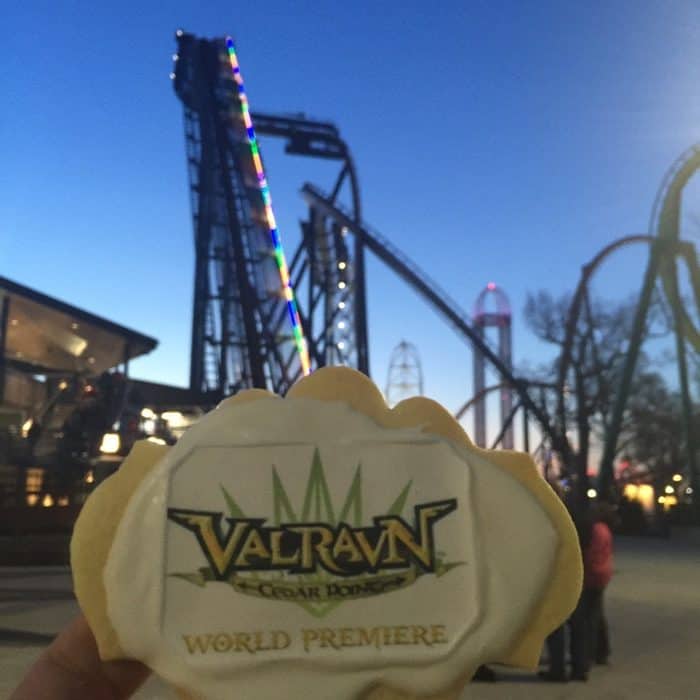 Valravn roller coaster at Cedar Point