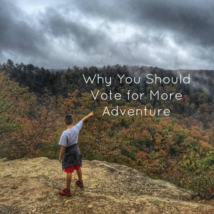 Why You Should Vote for More Adventure