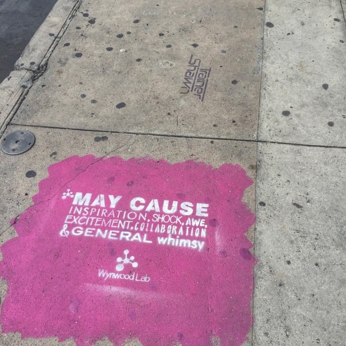 Sidewalk quote