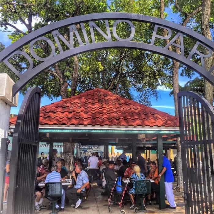 Domino Park in Little Havana