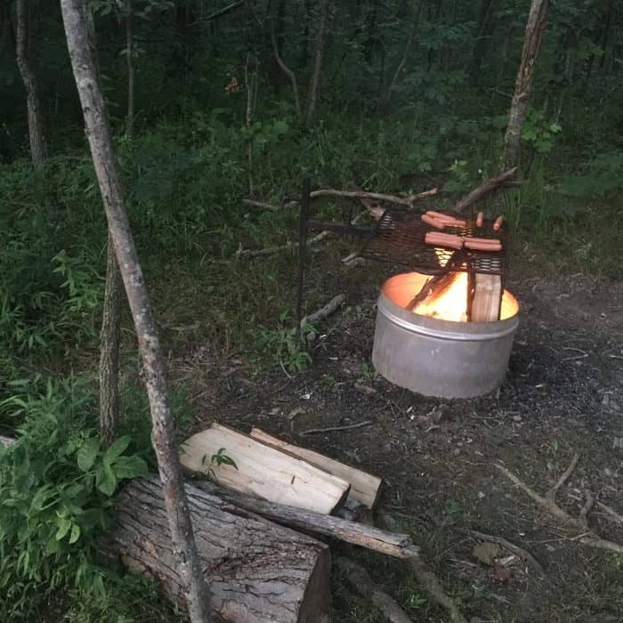 Sleeping Bear Retreat Campfire