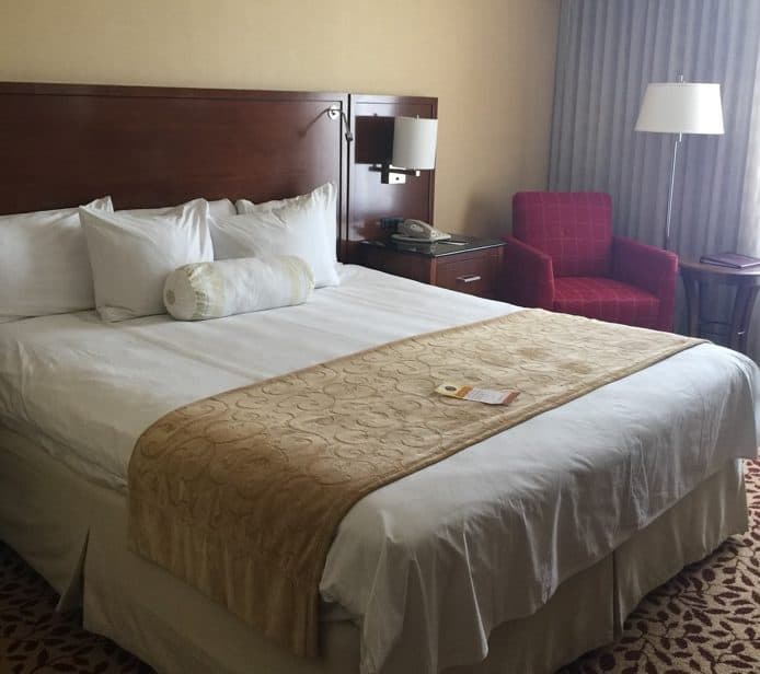 room at Hotel Fort Wayne