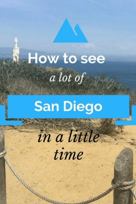 How to see a lot of San Diego in a little time