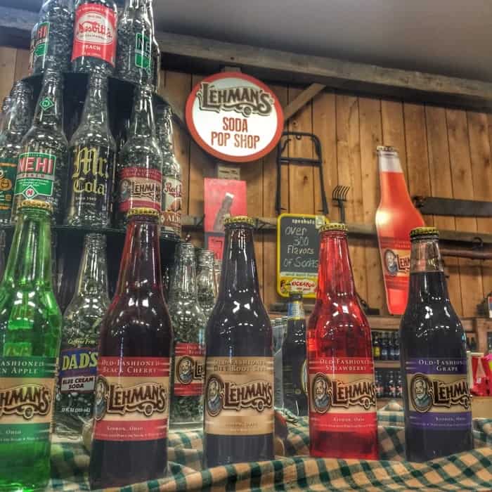 Sodas at Lehman's in Dalton, OH