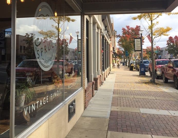 Blue Spruce Boutique in Downtown Wooster, OH