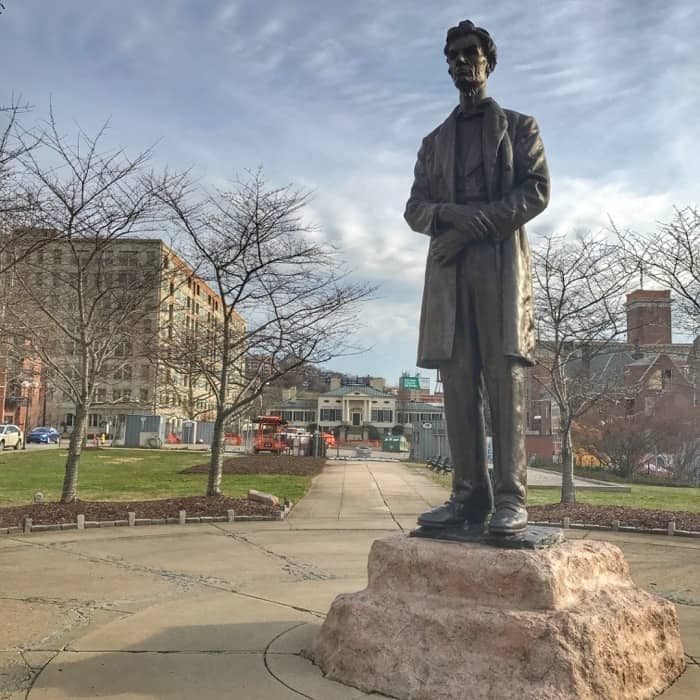Abraham Lincoln Statue at Lytle Park