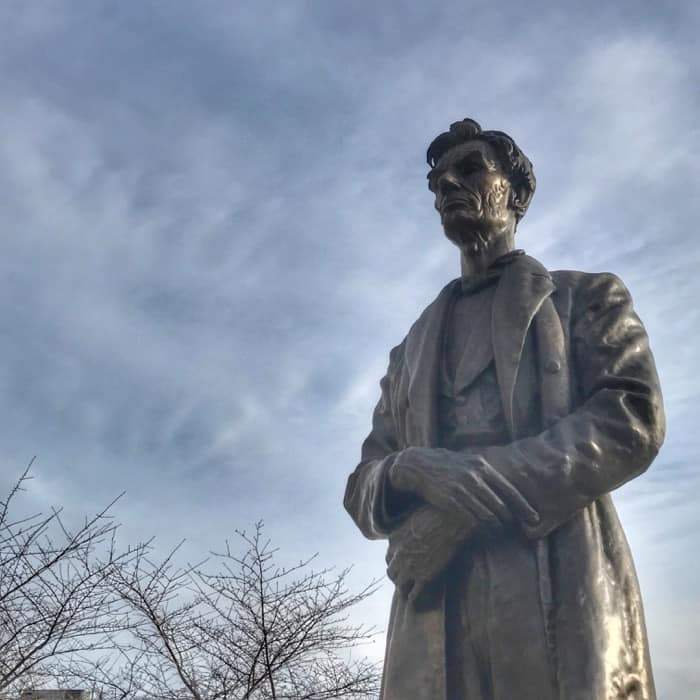 Abraham Lincoln Statue at Lytle Park
