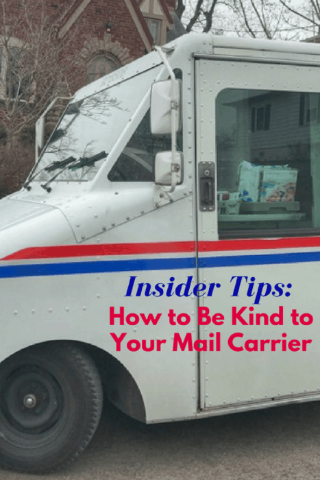 how to be kind to your mail carrier