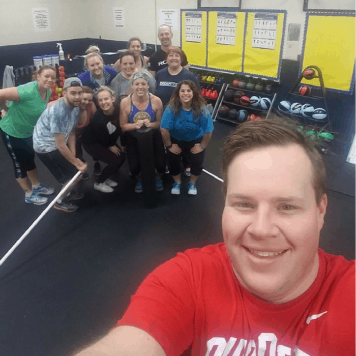 CrossFit workout Group Selfie