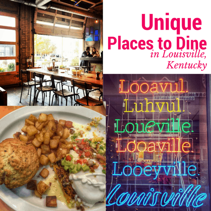 Unique Places to Dine in Louisville Kentucky