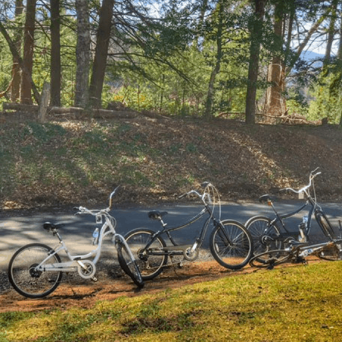 bicylcles along Cades Cove Loop