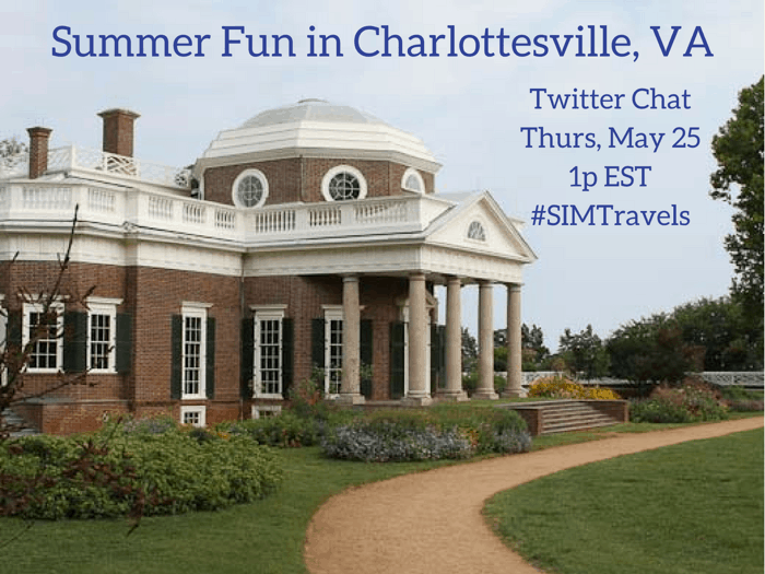 Summer Fun in Charlottesville Twitter Chat