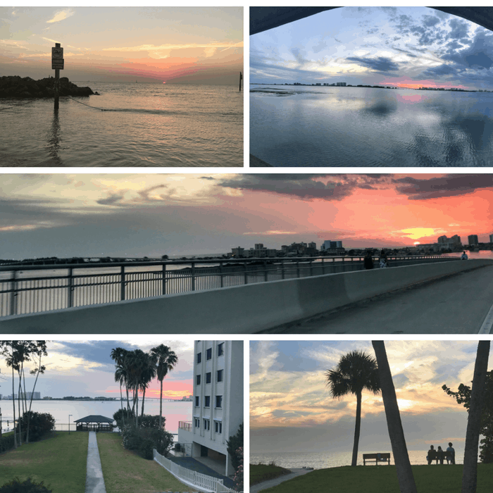 Sunsets in Clearwater, FL