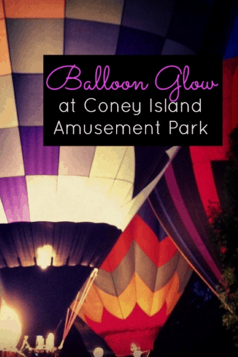 Balloon Glow at Coney Island Amusement Park in Cincinnati