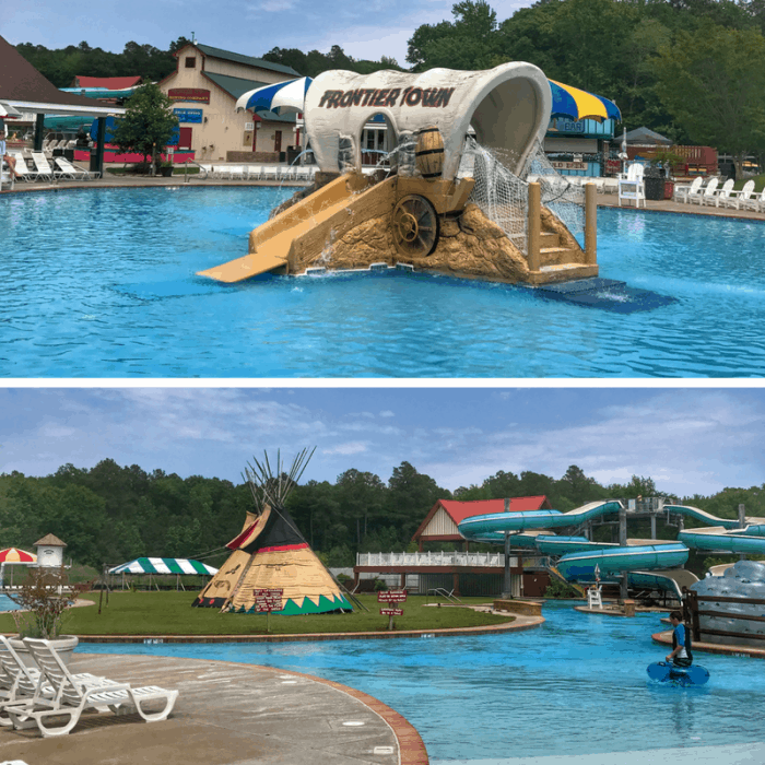 Waterpark at Frontier Town