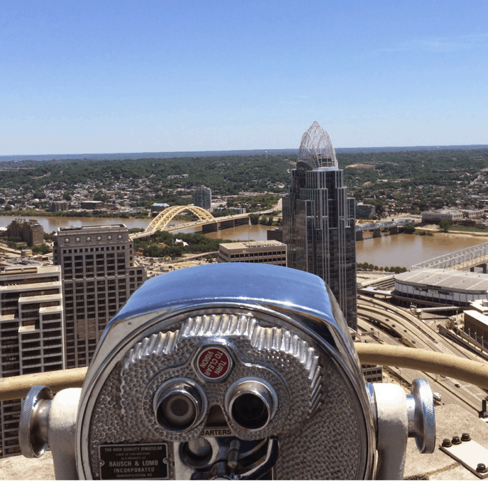 Carew Tower Observation Deck in Cincinnati