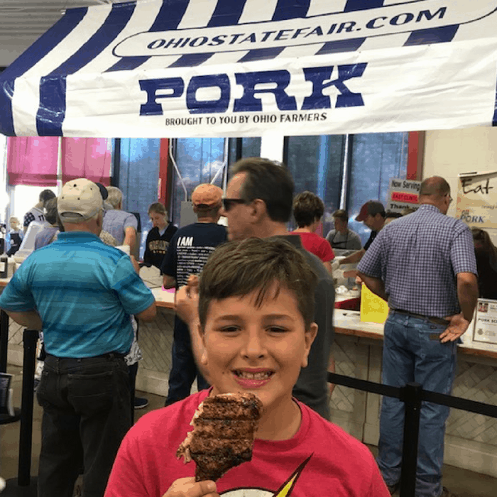 Ohio pork at Ohio State Fair