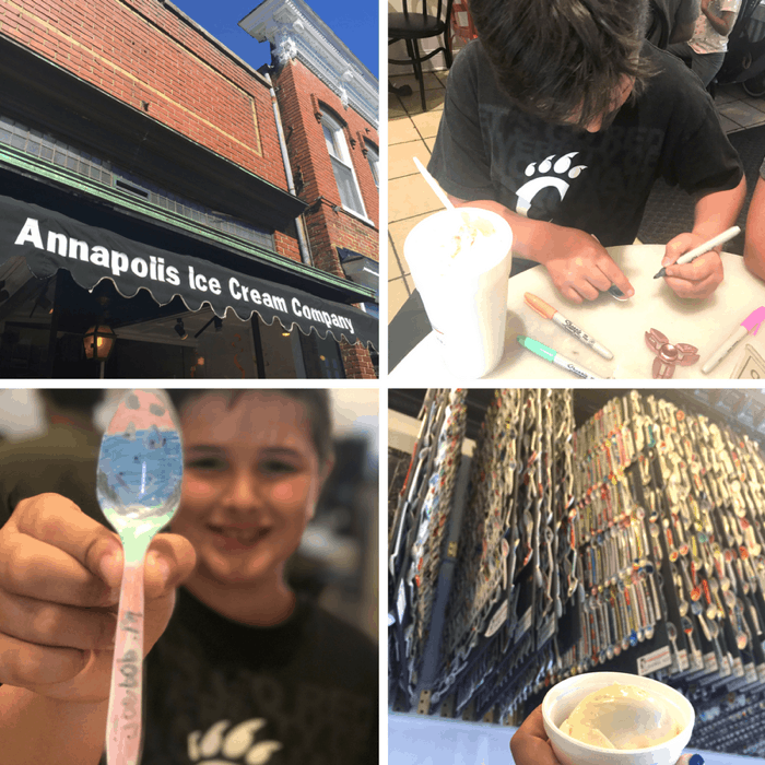 Spoon wall Annapolis Ice Cream Company