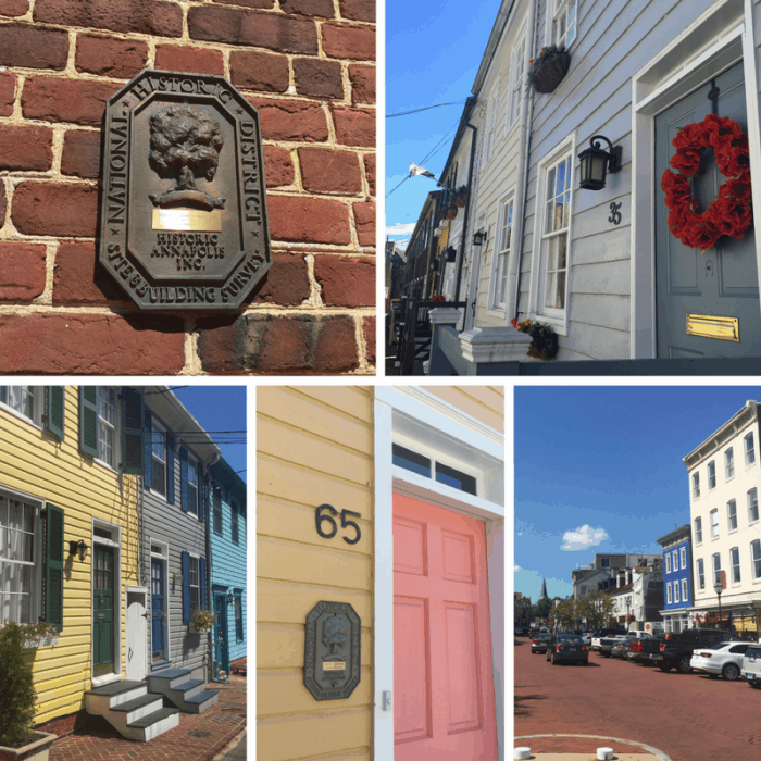 historical markers annapolis