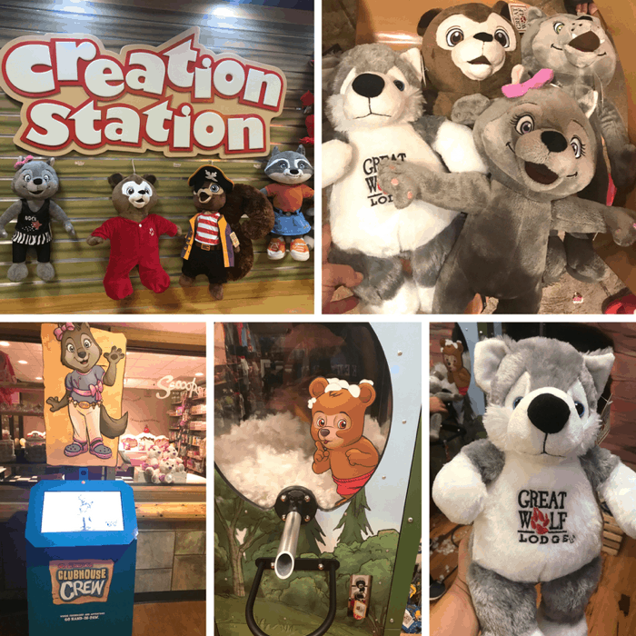 Creation Station Great Wolf Lodge
