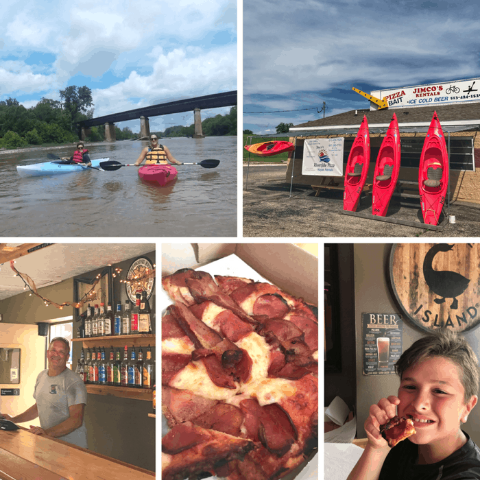 Jimcos Riverside Pizza and Kayaking