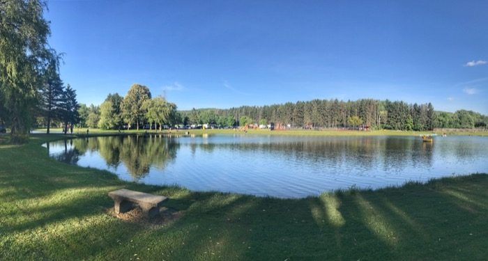 lake at Pioneer Park Campground 1