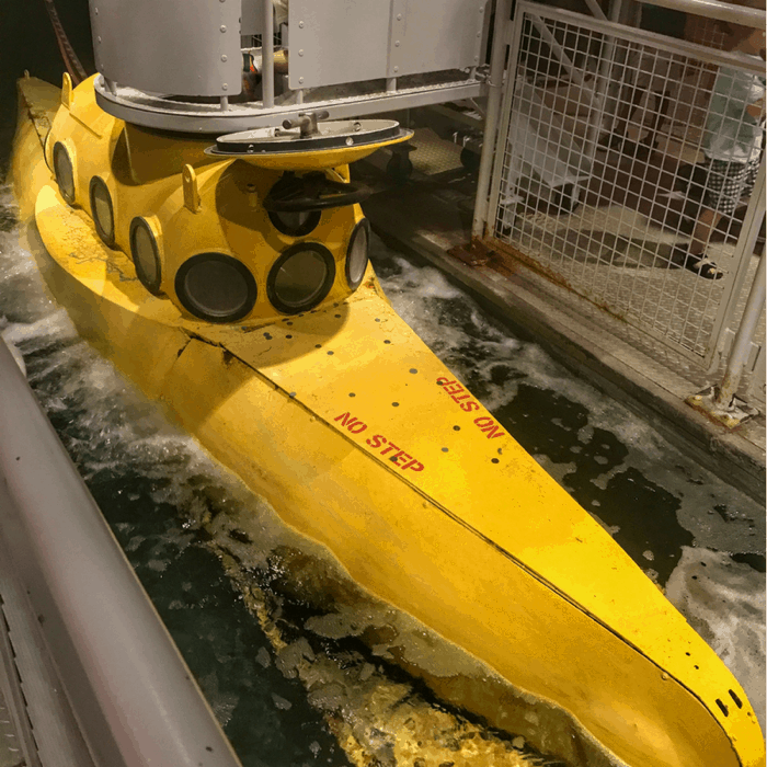 submarine at COSI