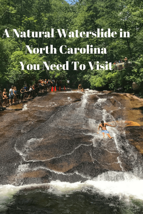A Natural Waterslide in North Carolina You Need To Visit
