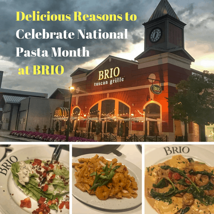 Delicious Reasons to Celebrate National Pasta Month at BRIO