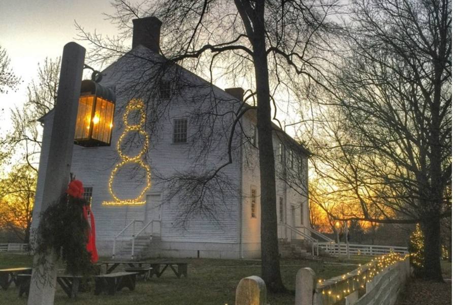 Holiday Scenes from Shaker Village of Pleasant Hill