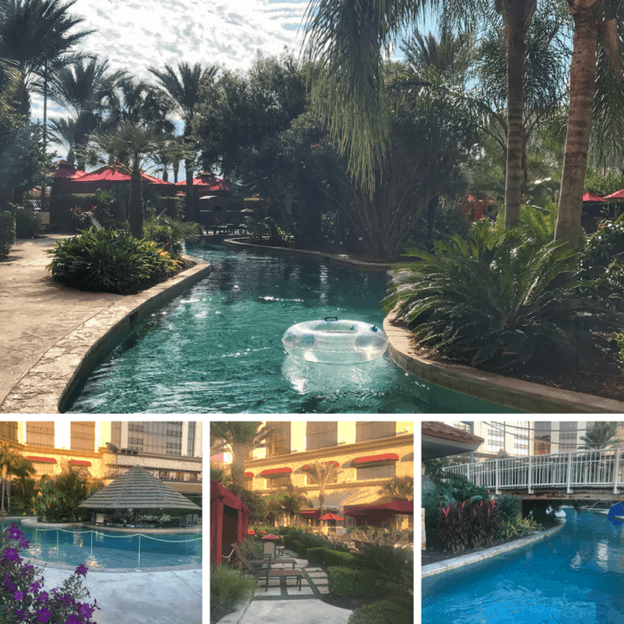 pool at L’Auberge Casino Resortn in Lake Charles