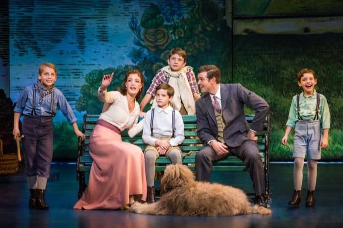 The Cast of the National Tour of Finding Neverland Credit Jeremy Daniel 0326