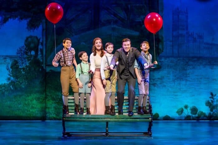 The Cast of the Touring Production of Finding Neverland Credit Jeremy Daniel