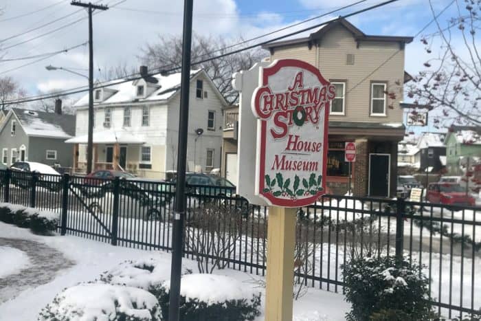 A Christmas Story House Museum Sign
