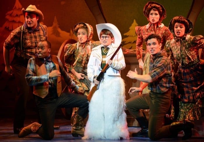 Photo 3 Colton Maurer as Ralphie and the Company of A CHRISTMAS STORY