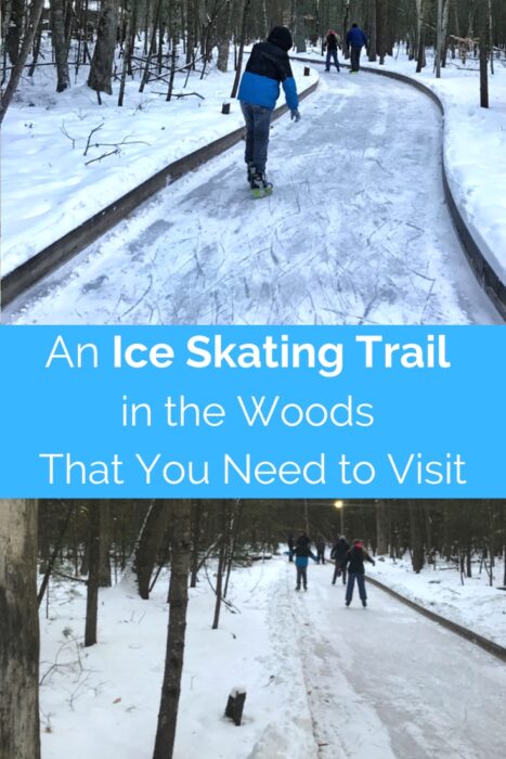 An Ice Skating Trail in the Woods That You Need to Visit