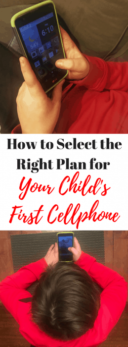 How to Select the Right Plan for Your Childs First Cellphone 5