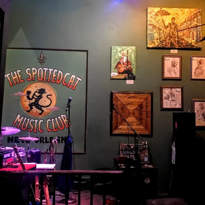 The Spotted Cat Music Club in New Orleans