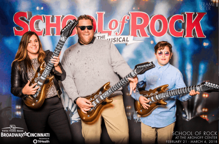 School of Rock the Musical Family Pic