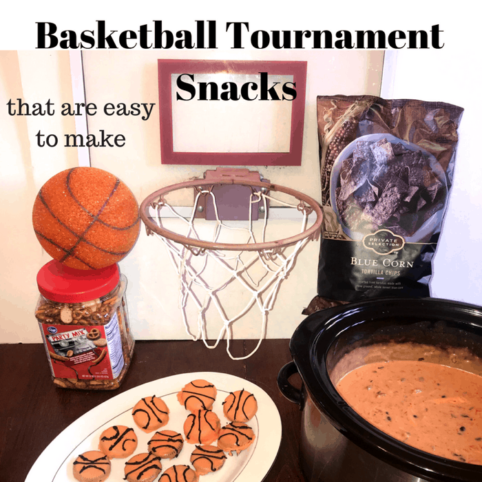 Basketball Tournament Snacks that are easy to make
