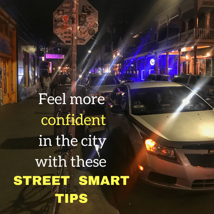 Feel more confident in the city with these street smart tips